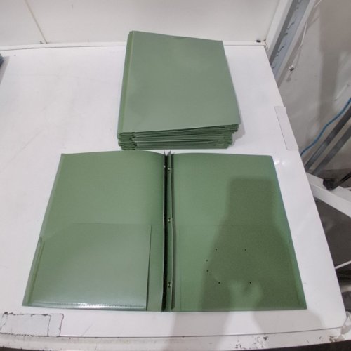 20PK 3-RING BINDERS - 9" X 12" - GREEN image 3