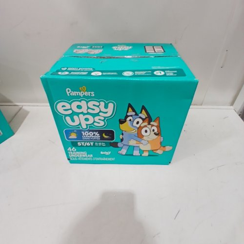 46PK TODDLERS PAMPERS EASY UPS POTTY TRAINING UNDERWEAR - 5T/6T - BLUEY image 2
