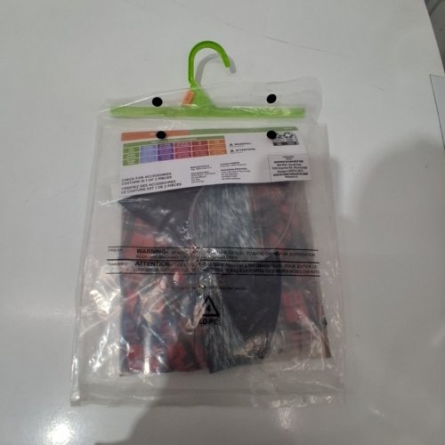 2PC TODDLER RUBIES WEREWOLF COSTUME - 3-4T - RED/BLACK/GREY (STYLE: 1002834) image 3