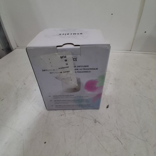 HOMEDICS ULTRASONIC AROMA DIFFUSER WITH COLOUR CHANGING AMBIENT LIGHT - 130ML CAPACITY - (MODEL: ARMH-210) image 3
