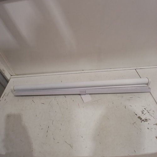 SEEYE CORDLESS ZEBRA ROOM DARKENING WINDOW BLINDS - 33" X 72" - WHITE image 3