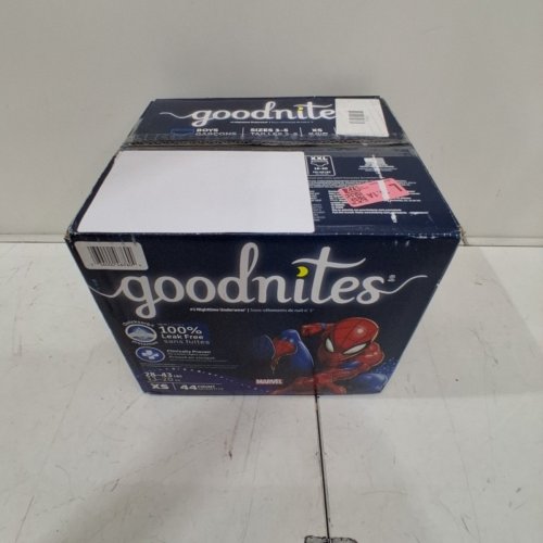 44PK GOODNITES NIGHTTIME BEDWETTING UNDERWEAR FOR BOYS MARVEL SPIDERMAN - XS (28-45LBS) image 3