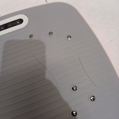MERACH VIBRATION PLATE EXERCISE MACHINE - VIBRATING PLATE WITH 2 TENSION ROPES AND LED DISPLAY FOR HOME WORKOUT - WHITE (MODEL: MR-2439) image 8
