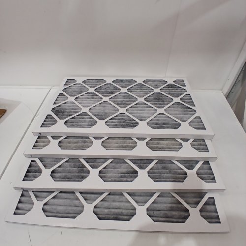 4PK NORDIC PURE MERV 13 PLUS CARBON AC FURNACE AIR FILTERS - 16" X 25" X 1" - WHITE image 2