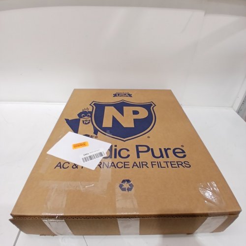 4PK NORDIC PURE MERV 13 PLUS CARBON AC FURNACE AIR FILTERS - 16" X 25" X 1" - WHITE image 3