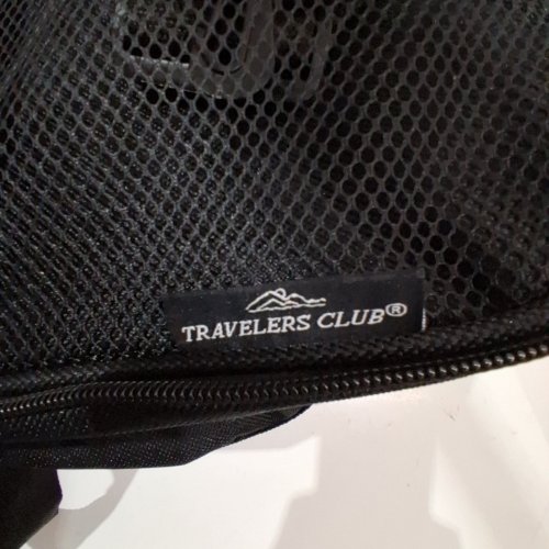 TRAVELERS CLUB EXPANDABLE DUFFLE BAD WITH WHEELS - 13" X 32" X 13.5" - BLACK GREY image 2