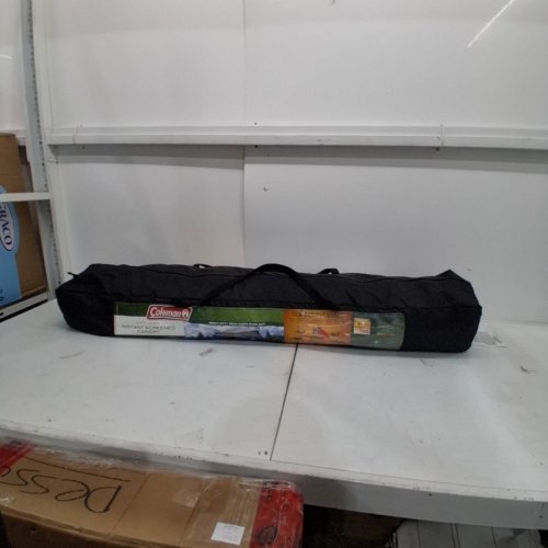 COLEMAN PORTABLE SCREENED CANOPY TENT WITH INSTANT SETUP - 11FT X 11FT - BACK HOME SCREENHOUSE SETS UP IN 60 SECONDS - GREY (MODEL: 2000036712) image 6