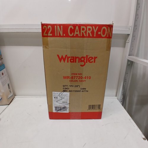 WRANGLER HARDSIDE CARRY-ON BAG WITH SPINNER WHEELS, 20" - NAVY (MODEL: WR-87720-410) image 5