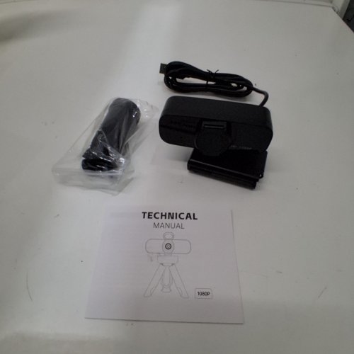 AUTOFOCUS HD VIDEO WEBCAM WITH TRIPOD - 1080P - BLACK image 4