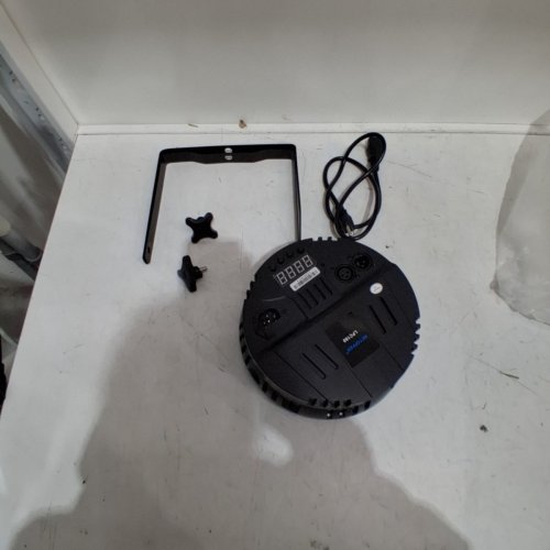 YUNHION DJ PAR SLIM STROBE LIGHT, COLOUR CHANGING/FLASHING/SOFT SPOT LIGHT, 60LED RGB, 90W- BLACK- (MODEL: LPC180). image 3