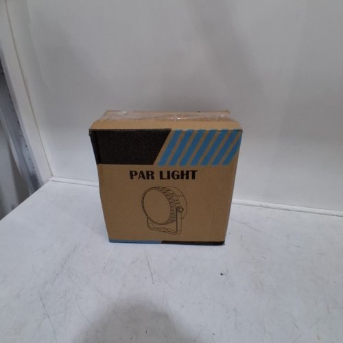 YUNHION DJ PAR SLIM STROBE LIGHT, COLOUR CHANGING/FLASHING/SOFT SPOT LIGHT, 60LED RGB, 90W- BLACK- (MODEL: LPC180). image 5