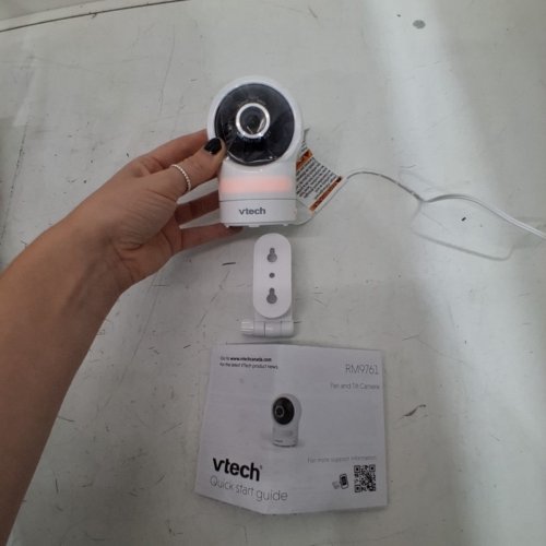 VTECH 1080P WIFI REMOTE ACCESS VIDEO BABY MONITOR WITH NIGHT LIGHT - WHITE (MODEL: RM9761) image 3