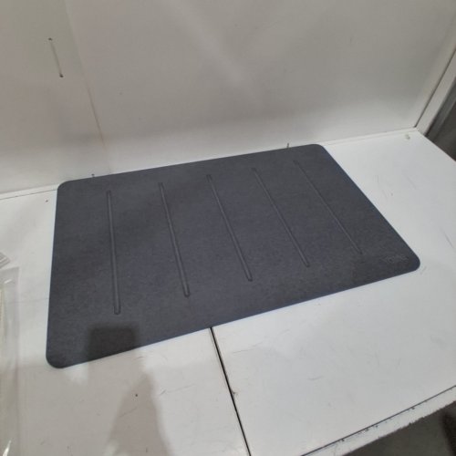 YOLIFE STONE DIATOMACEOUS EARTH BATH MAT - 30" X 20" - GREY image 2