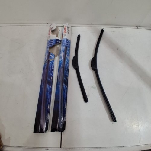 2PC BOSCH ICON DRIVER AND PASSENGER SIDE BEAM WIPER BLADES - 24A AND 18A - BLACK (MODEL: 24A18A/ICON) image 2