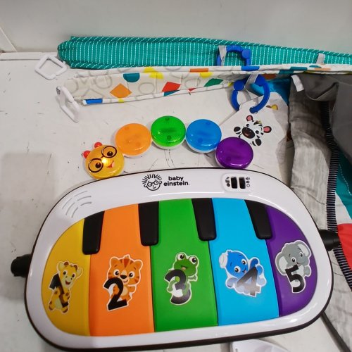 BABY EINSTEIN 4-IN-1 KICKIN' TUNES MUSIC ACTIVITY GYM PLAY MAT - MULTICOLORED - (MODEL: 11749) image 3