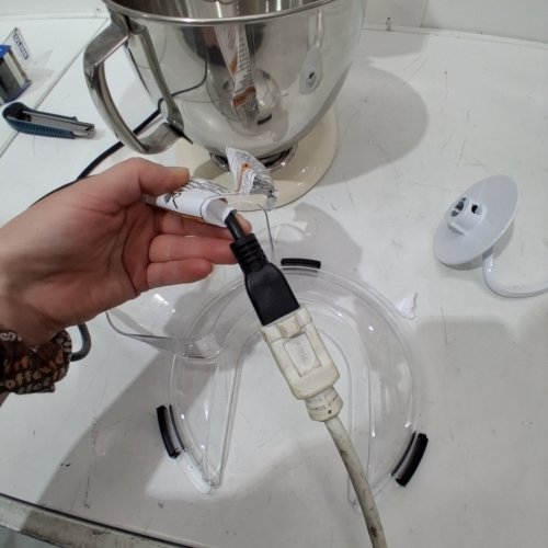 KITCHENAID ARTISAN® SERIES 5-QUART TILT-HEAD STAND MIXER - ALMOND CREAM - (MODEL: KSM150PSAC) image 2