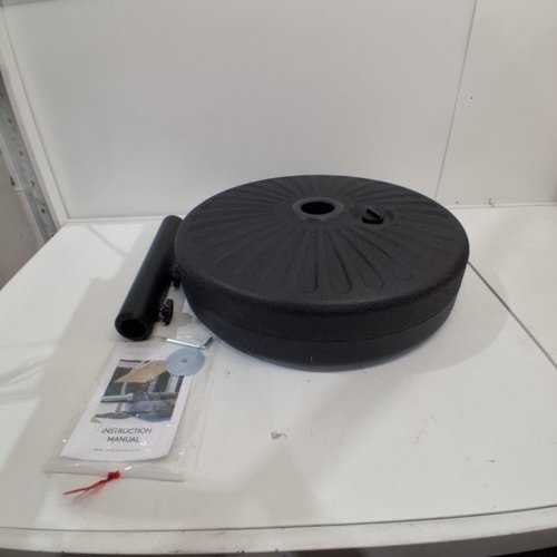 JEARY WATER FILLED PATIO UMBRELLA STAND - 81.5LBS MAX - BLACK (MODEL: A091-004-001-044) image 2
