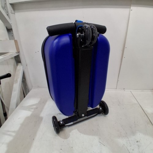 ADVWIN ROLLING SCOOTER SUITCASE CARRY-ON LUGGAGE FOR KIDS 5+ - 47L - BLUE image 8
