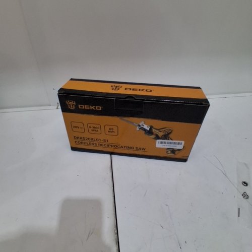 DEKO CORDLESS RECIPROCATING SAW - 20V - ORANGE (MODEL: DKRS20XL01-S1) image 5