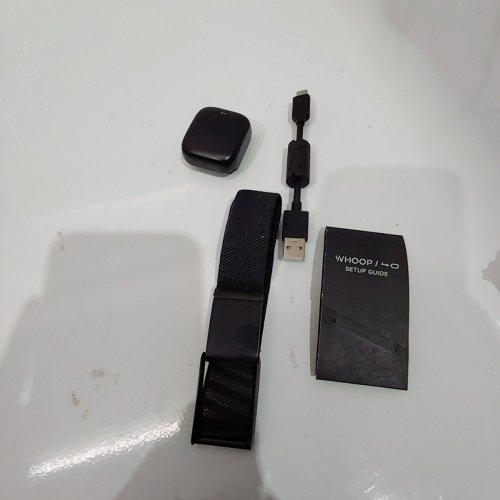 WHOOP 4.0 WEARABLE HEALTH, FITNESS & ACTIVITY TRACKER - SUBSCRIPTION NOT INCLUDED - 4" SCREEN - BLACK - (MODEL: ‎973-001-000) image 2