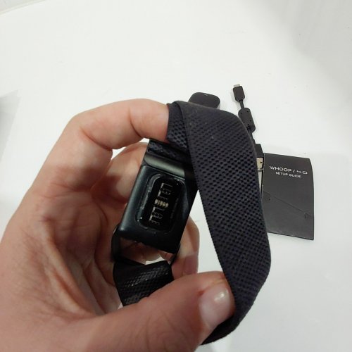 WHOOP 4.0 WEARABLE HEALTH, FITNESS & ACTIVITY TRACKER - SUBSCRIPTION NOT INCLUDED - 4" SCREEN - BLACK - (MODEL: ‎973-001-000) image 3