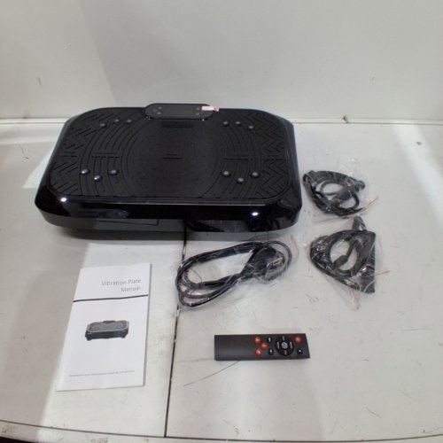 TAEVNO AUTOMATIC EXERCISE VIBRATION PLATE WITH REMOTE & BLUETOOTH CONNECTION - 450LBS CAPACITY - BLACK image 13
