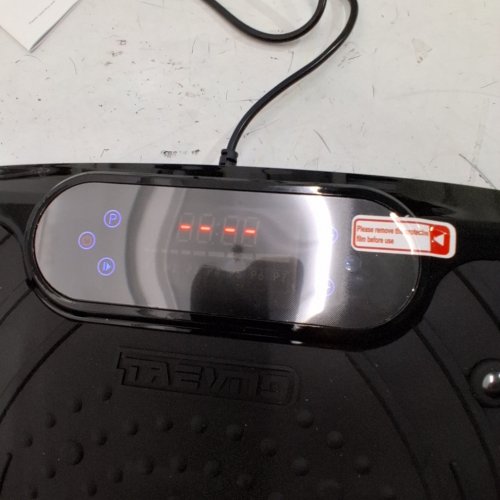 TAEVNO AUTOMATIC EXERCISE VIBRATION PLATE WITH REMOTE & BLUETOOTH CONNECTION - 450LBS CAPACITY - BLACK image 16