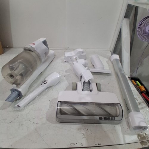 BISSELL POWERCLEAN CORDLESS SELF-STANDING STICK VACUUM WITH LED HEADLIGHTS - WHITE (MODEL: 4173B) image 2