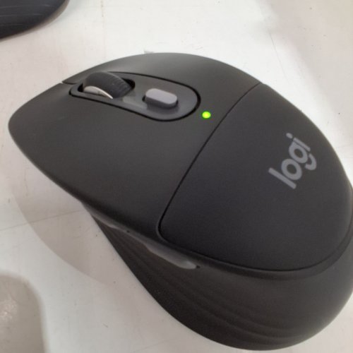 2PC LOGITECH SIGNATURE COMFORT PLUS ERGONOMIC WIRELESS KEYBOARD AND MOUSE COMBO - GRAPHITE (MK880 / M850 L) image 3