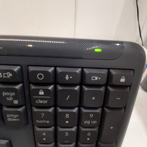 2PC LOGITECH SIGNATURE COMFORT PLUS ERGONOMIC WIRELESS KEYBOARD AND MOUSE COMBO - GRAPHITE (MK880 / M850 L) image 4