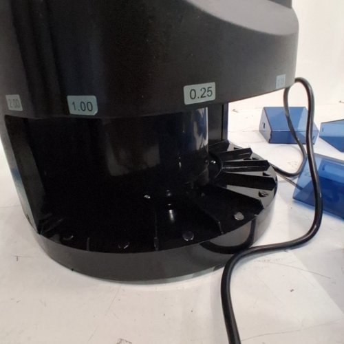 XINDABILL PROFESSIONAL DIGITAL AUTOMATIC COIN SORTER & ROLLER - 500 COIN CAPACITY/150 COINS PER MINUTE - BLACK (MODEL: XD-9005) image 4