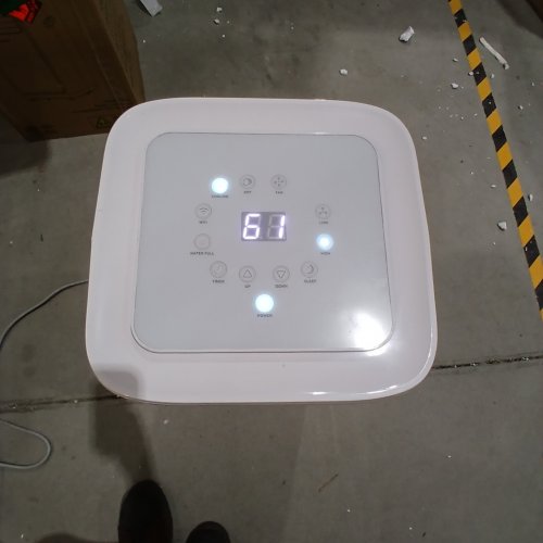AOBOSI PORTABLE 4-IN-1 AC AIR CONDITIONER WITH DEHUMIDIFIER - 8,000 BTU, WIFI CONTROL FOR ROOM 182 SQ.FT - WHITE ( MODEL- A019E-05KR) image 2