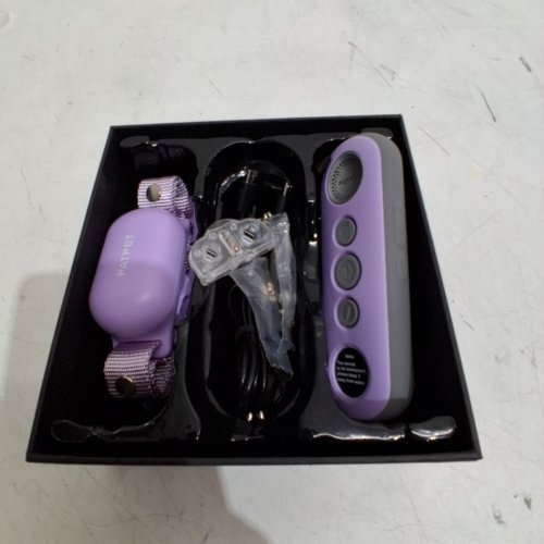 PATPET 2-IN-1 WATERPROOF DOG TRAINING COLLAR WITH REMOTE & 3 MODES - BEEP, VIBRATION AND SHOCK - UP TO 3000FT REMOTE RANGE - FOR 7"-27" DOG NECKS - PINK (MODEL: P-COLLAR680) image 2