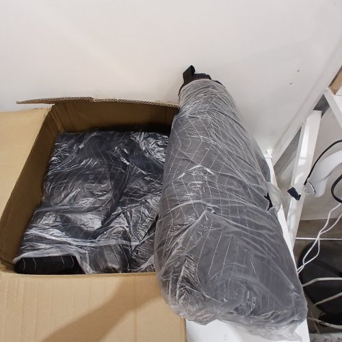 2PK SOUND DAMPENING BLANKETS - 8FT X 6.6FT - BLACK (MODEL: YB067) image 2