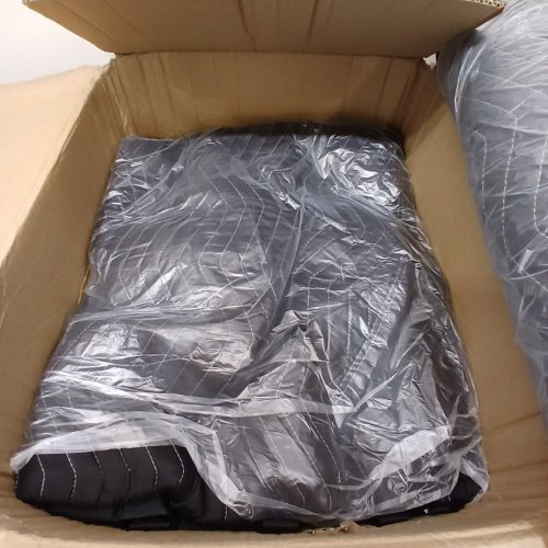 2PK SOUND DAMPENING BLANKETS - 8FT X 6.6FT - BLACK (MODEL: YB067) image 3