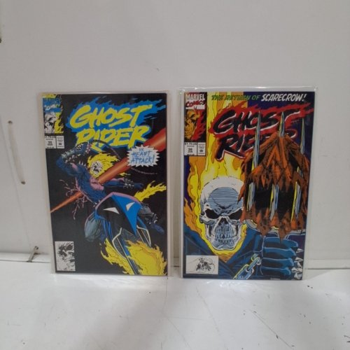 4 ASSTD MARVEL GHOST RIDER COMIC BOOKS - GHOST RIDER #21, #35, #38, #39 - VARIOUS AUTHORS image 3