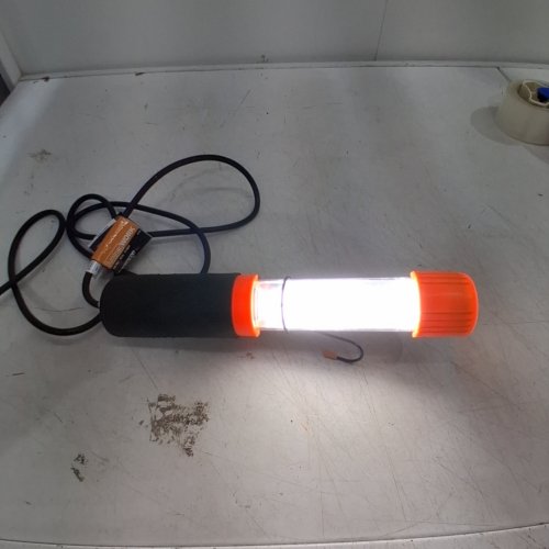 LAMINAR WORK FLUORESCENT WORK LIGHT - 120V - BLACK / ORANGE (MODEL: 63162) image 2