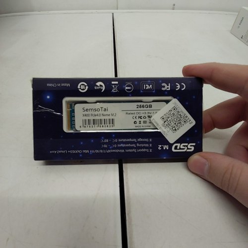 SEMSOTAI PCIE 4.0 NVME M.2 SSD - 256GB (MODEL: X400) image 2