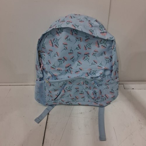 FLORAL PRINT BACKPACK - LIGHT BLUE image 2