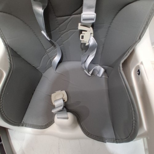 FOLDABLE & PORTABLE 3-IN-1 BABY HIGH CHAIR - GREY (MODEL: E-500) image 3