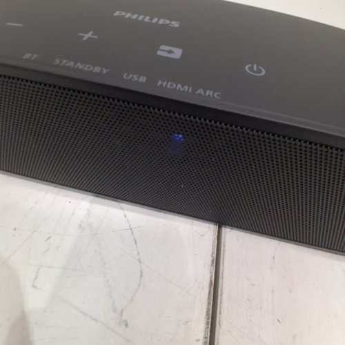 PHILIPS 2.1 CHANNEL BLUETOOTH SOUNDBAR SPEAKER WITH WIRELESS SUBWOOFER - BLACK - (MODEL:TAB4500/37) image 3