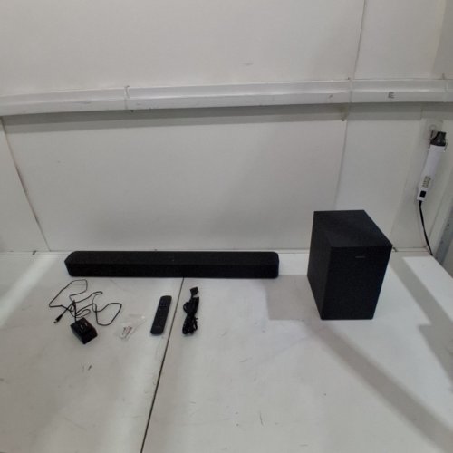 PHILIPS 2.1 CHANNEL BLUETOOTH SOUNDBAR SPEAKER WITH WIRELESS SUBWOOFER - BLACK - (MODEL:TAB4500/37) image 4