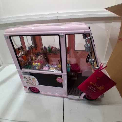 OUR GENERATION SWEET STOP ICE CREAM TRUCK - FOR 18" DOLLS - PINK - (MODEL:‎BD37363Z image 2