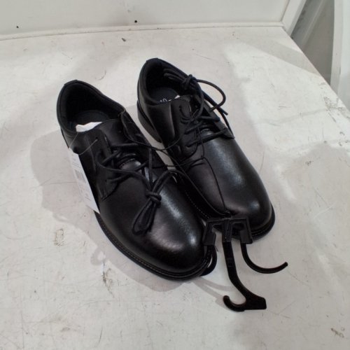 MEN'S GEORGE LACE-UP DRESS SHOES - SIZE 10 - BLACK (STYLE: 11LOUY17) image 3