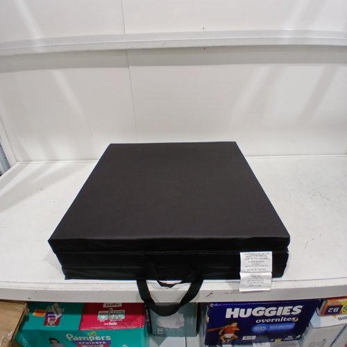 CAP BARBELL ALL PURPOSE FOLDING ANTI TEAR EXERCISE MAT - 71" X 24" X 2" - BLACK (MODEL: MTIS-9262BK) image 2
