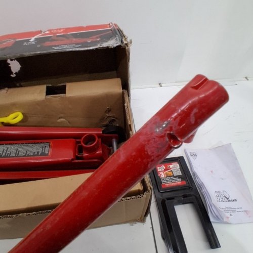 BIG RED TORIN BIG RED HYDRAULIC TROLLEY FLOOR JACK - 3 TON CAPACITY - RED (MODEL: T83006) image 5