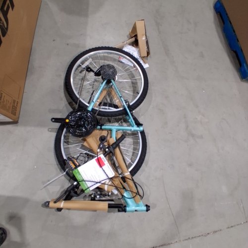 WOMEN'S HUFFY ROCK CREEK MOUNTAIN BIKE - 26" - BLUE (MODEL: 50564576) image 2