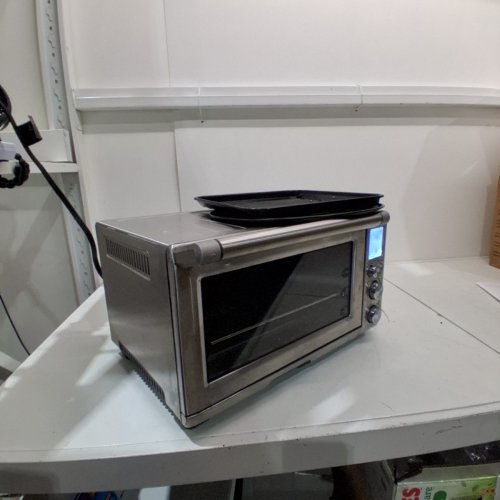 BREVILLE THE SMART OVEN AIR FRYER PRO CONVECTION TOASTER OVEN - STAINLESS STEEL (MODEL: B0V845 BSSUSC/A ) image 4