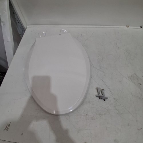 KOHLER BREVIA ELONGATED TOILET SEAT - FITS BOWLS 18-5/8" - WHITE - (MODEL: ‎1408240) image 2
