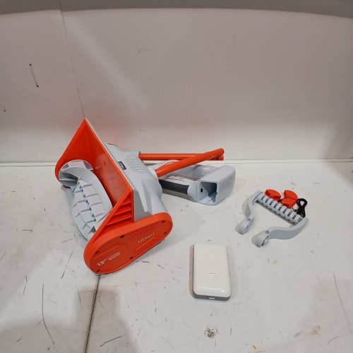 LITHELI CORDLESS ELECTRIC SNOW SHOVEL WITH BATTERY - 13" - 20V - WHITE/GREY/ORANGE (MODEL: U20SS01-1A110) image 3